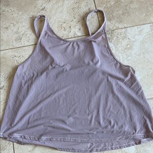 Lululemon Lavender Women's mesh Tank Top
